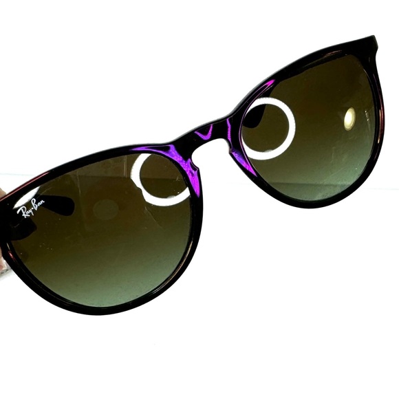 RAY-BAN Erika NEW Sunglasses RARE Purple Reflect RB 4171 NEW With Case And Cloth main image 7